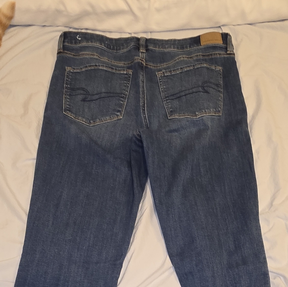 American Eagle Outfitters Blue Boot Cut Jeans
